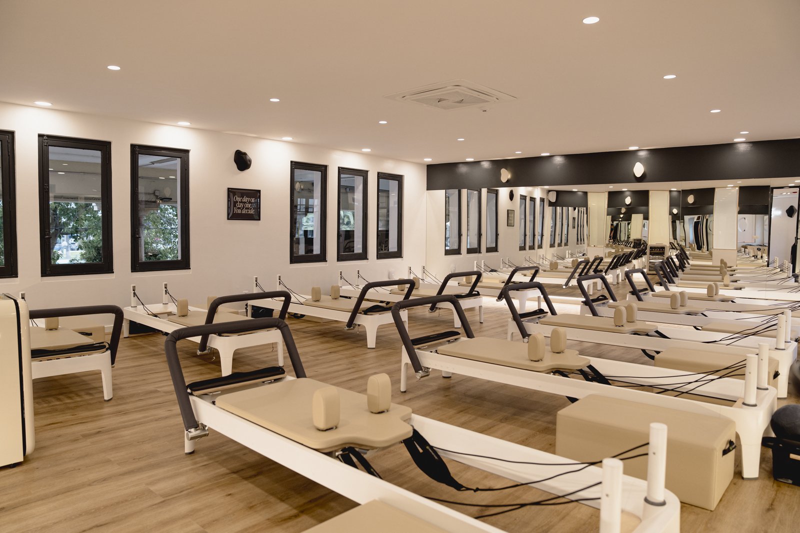 The Reformer Lab reformer pilates studio, upstairs at the Art.Z Wellness Club